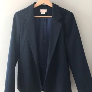 Navy blue blazer
